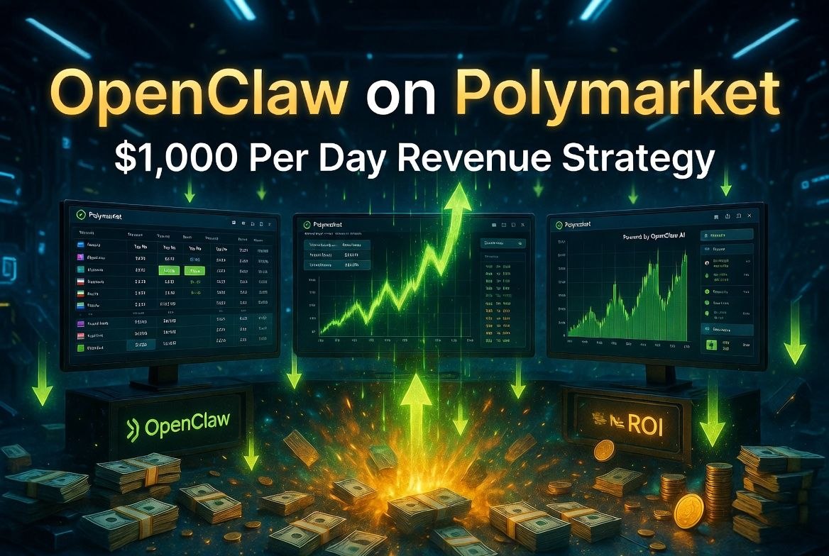 OpenClaw on Polymarket — $1,000 Per Day Revenue Strategy